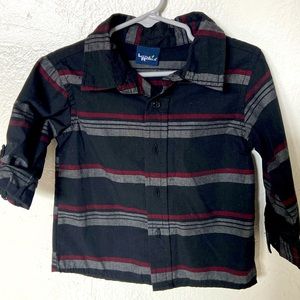 2T Boy’s Button Down long sleeve Dress Shirt